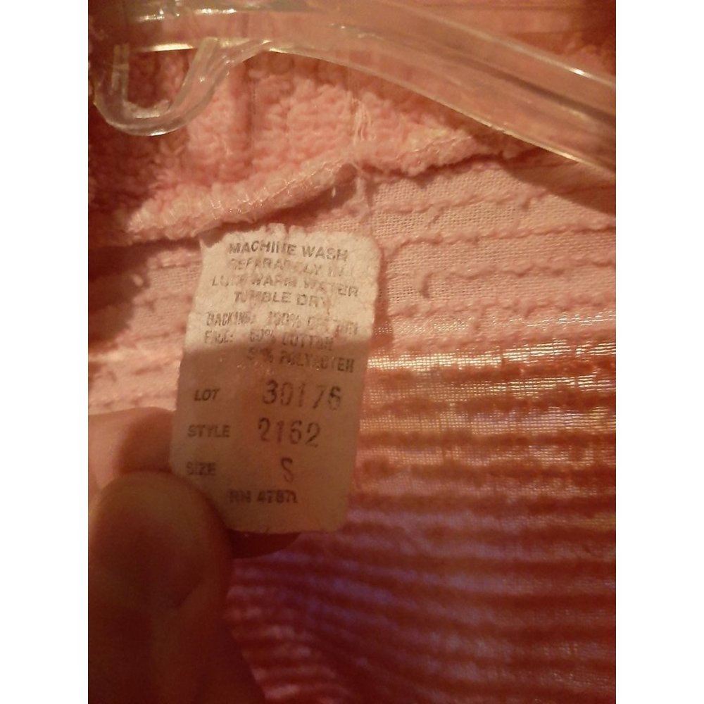 Pink womens coat - Picture 4 of 7